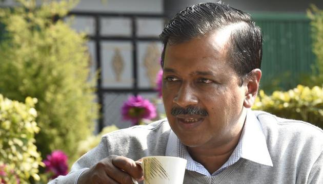 Chief Minister of Delhi Arvind Kejriwal during an interview at his residence in New Delhi, India, on Wednesday, February 5, 2020. (Arvind Yadav/HT PHOTO) Chief Minister of Delhi Arvind Kejriwal during an interview at his residence in New Delhi, India, on Wednesday, February 5, 2020. (Arvind Yadav/HT PHOTO)
