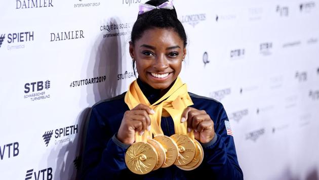 Simone Biles of The United States.(Getty Images)