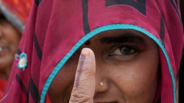 Stressing that the assembly polls are dedicated to a clean and beautiful Delhi, BJP leaders on Thursday said the country was moving fast on the path of development under Prime Minister Narendra Modi but the AAP and the Congress were trying to “weaken” it. (Himanshu Vyas/Hindustan Times) Stressing that the assembly polls are dedicated to a clean and beautiful Delhi, BJP leaders on Thursday said the country was moving fast on the path of development under Prime Minister Narendra Modi but the AAP and the Congress were trying to “weaken” it. (Himanshu Vyas/Hindustan Times)