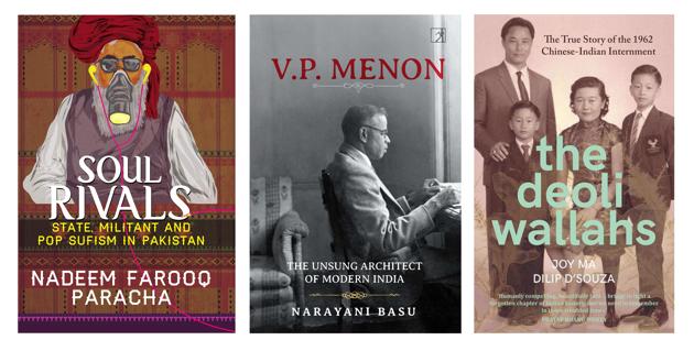 This week’s list of good reads includes a book on Sufism and Pakistan’s religio-political space, one on the dreadful treatment of the Chinese-Indians in 1962, and a biography of VP Menon. (HT Team) This week’s list of good reads includes a book on Sufism and Pakistan’s religio-political space, one on the dreadful treatment of the Chinese-Indians in 1962, and a biography of VP Menon. (HT Team)