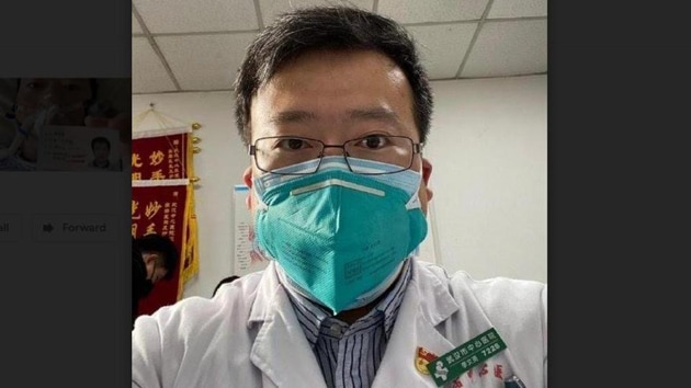 Li was reprimanded by local police for “spreading rumors” about the illness in late December, according to news reports.(Sina Weibo) Li was reprimanded by local police for “spreading rumors” about the illness in late December, according to news reports.(Sina Weibo)
