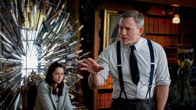 Knives Out starred Daniel Craig in the lead role.(Claire Folger)