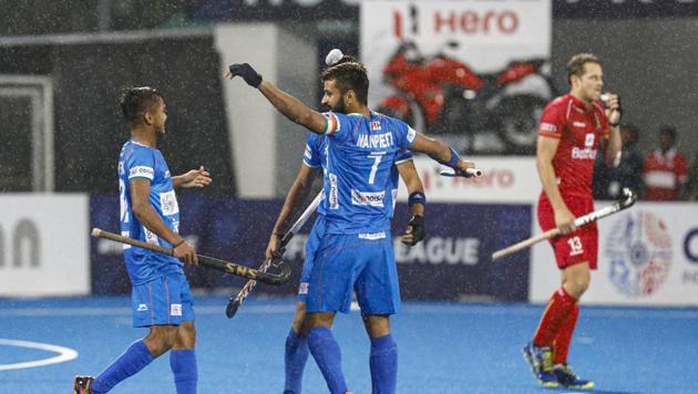 India beat Belgium 2-1.(Hockey India)