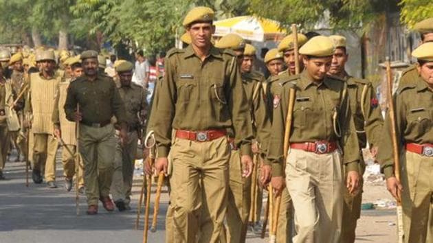 The two men named in the FIR say the woman police officer’s complaint is baseless. (HT File Photo) The two men named in the FIR say the woman police officer’s complaint is baseless. (HT File Photo)