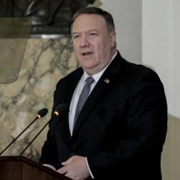 Secretary of State Mike Pompeo speaks at a protocolary meeting of the Permanent Council at the Organization of the American States, Friday, Jan. 17, 2020, in Washington. (AP Photo/Michael A. McCoy)(AP)