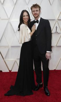 Finneas O'Connell and Claudia Sulewski poses on the red carpet during the Oscars arrivals at the 92nd Academy Awards in Hollywood, Los Angeles, California, U.S., February 9, 2020. REUTERS/Eric Gaillard (REUTERS)