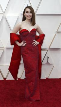 Kaitlyn Dever poses on the red carpet during the Oscars arrivals at the 92nd Academy Awards in Hollywood, Los Angeles, California, U.S., February 9, 2020. REUTERS/Eric Gaillard (REUTERS)