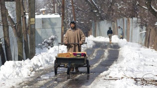 Plentiful snowfall in the hills in the past couple of weeks means that cold winds are likely to lower the minimum temperature in the plains for the next couple of days. (AP file photo) Plentiful snowfall in the hills in the past couple of weeks means that cold winds are likely to lower the minimum temperature in the plains for the next couple of days. (AP file photo)