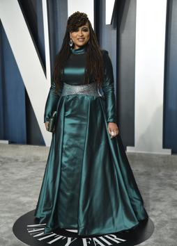 Ava DuVernay arrives at the Vanity Fair Oscar Party on Sunday, Feb. 9, 2020, in Beverly Hills, Calif. (Photo by Evan Agostini/Invision/AP) (Evan Agostini/Invision/AP)