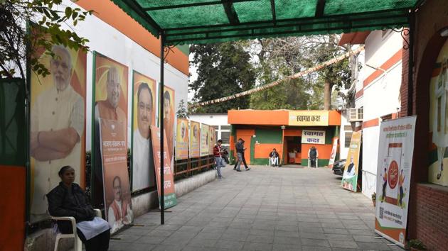 Adequate arrangements have been made at the centres spread across 21 location in the national capital, spanning 11 districts.(Sonu Mehta/HT PHOTO) Adequate arrangements have been made at the centres spread across 21 location in the national capital, spanning 11 districts.(Sonu Mehta/HT PHOTO)