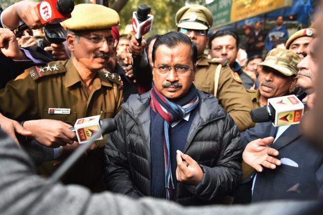 Will Kejriwal’s performance or Shah’s strategy prevail? (Sanchit Khanna/HT PHOTO) Will Kejriwal’s performance or Shah’s strategy prevail? (Sanchit Khanna/HT PHOTO)