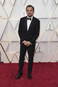 Leonardo DiCaprio arrives at the Oscars on Sunday, Feb. 9, 2020, at the Dolby Theatre in Los Angeles. (Photo by Richard Shotwell/Invision/AP) (Richard Shotwell/Invision/AP)
