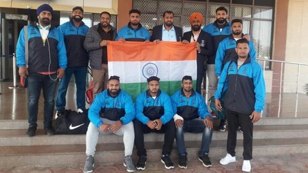 File photo of Indian kabaddi team in Pakistan. (File) File photo of Indian kabaddi team in Pakistan. (File)