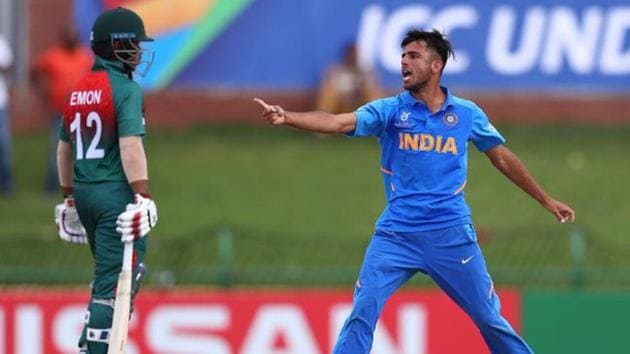 Ravi Bishnoi was the top wicket-taker for India in the U19 World Cup.(Twitter) Ravi Bishnoi was the top wicket-taker for India in the U19 World Cup.(Twitter)