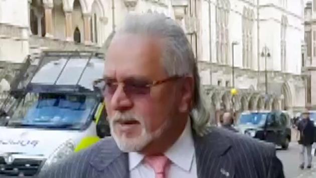 Vijay Mallya arrives the London High Court at the start of his appeal against extradition to India, in Londan on Tuesday.(Photo: ANI)
