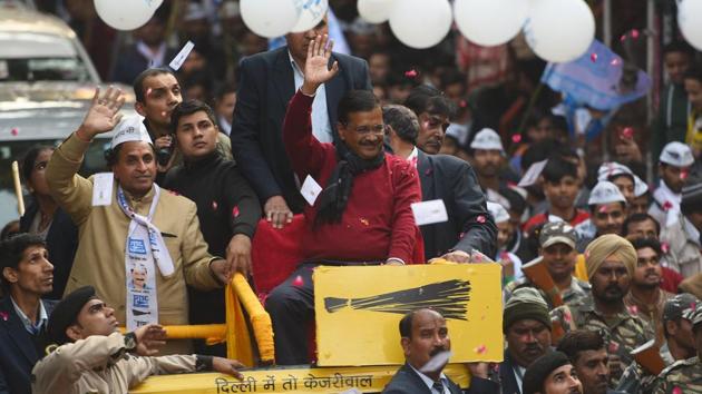 The election has been widely seen as a (Sanchit Khanna/HT PHOTO) The election has been widely seen as a (Sanchit Khanna/HT PHOTO)
