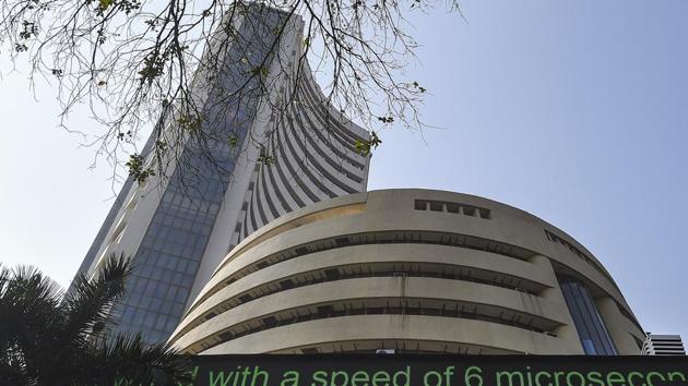 A view of BSE building in Mumbai. (PTI) A view of BSE building in Mumbai. (PTI)