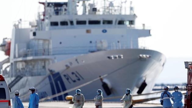 With 174 confirmed cases, the ship that arrived with over 3,700 passengers and crew has become the largest single cluster of the newly named COVID-19 virus outside its origin in China, where it has killed more than 1,100.(REUTERS)