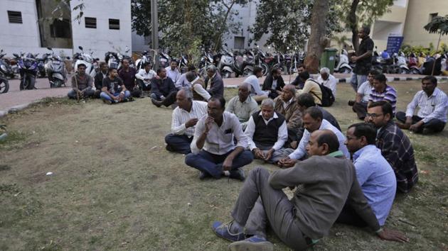 Sobbing families were still waiting Wednesday outside one of the city’s hospital mortuaries to identify bodies charred beyond recognition. They were told DNA confirmation would not come before Friday. “We can’t even mourn our dead because we don’t know which one is ours,” Mahesh Patel, whose nephew lost his life in the blaze told AP. (Ajit Solanki / AP)