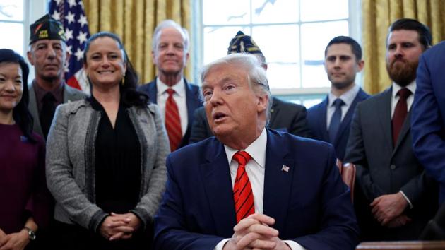 U.S. President Donald Trump will visit India on February 24-25 with First Lady Melania Trump.(Reuters) U.S. President Donald Trump will visit India on February 24-25 with First Lady Melania Trump.(Reuters)