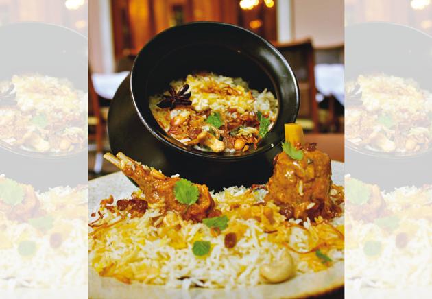 The Malabar biryani may be related to the North Indian one