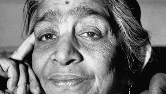 Sarojini Naidu birth anniversary:Sarojini Naidu died due to a cardiac arrest on March 2, 1949 in Lucknow.(Wikimedia Commons)