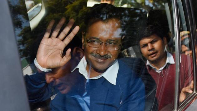 Chief Minister-designate and AAP chief Arvind Kejriwal. (Amal KS/HT photo) Chief Minister-designate and AAP chief Arvind Kejriwal. (Amal KS/HT photo)