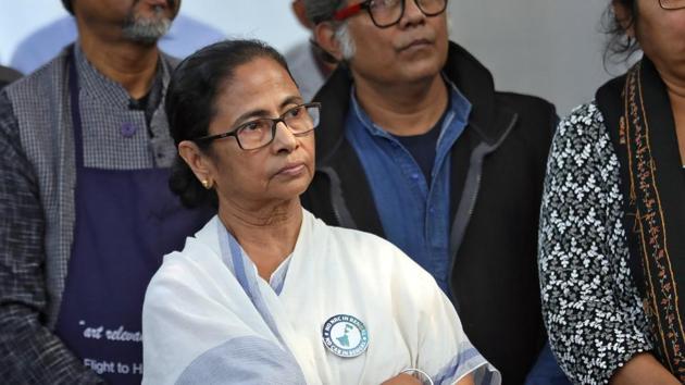 Mamata Banerjee, Chief Minister of West Bengal, has not been invited to Kolkata’s new metro route’s inauguration event. (REUTERS) Mamata Banerjee, Chief Minister of West Bengal, has not been invited to Kolkata’s new metro route’s inauguration event. (REUTERS)