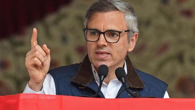 Former Chief Minister of Jammu and Kashmir Omar Abdullah(AFP file photo)