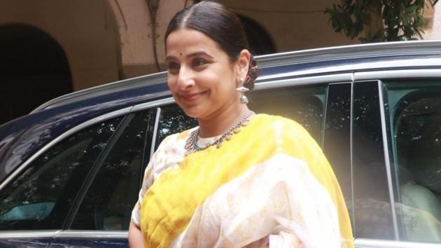 Vidya Balan at Finding Mother Conference at St Xaviers College in Mumbai.(IANS)