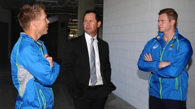 File image of Ricky Ponting (C) with Steve Smith and David Warner (L)(Getty Images) File image of Ricky Ponting (C) with Steve Smith and David Warner (L)(Getty Images)