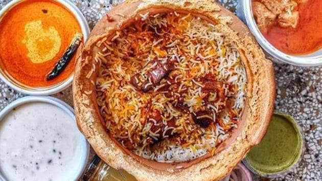 Recent surveys suggest that biryani is the most popular takeaway food item for Indians(HT FILE)