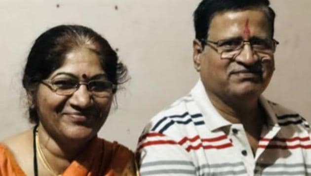 The deceased, identified as Aparna Majali (54) and her husband Avinash (64), were residents of Ganesh Vihar Society, Bibvewadi, and were retired bankers. (HT/PHOTO) The deceased, identified as Aparna Majali (54) and her husband Avinash (64), were residents of Ganesh Vihar Society, Bibvewadi, and were retired bankers. (HT/PHOTO)
