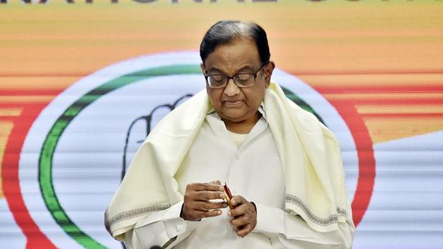 Senior Congress leader P Chidambaram addressed the Jawaharlal Nehru University on Thursday and said the Citizenship Amendment Act (CAA) was an outcome of the “Assam fiasco”. (Ajay Aggarwal/HT PHOTO) Senior Congress leader P Chidambaram addressed the Jawaharlal Nehru University on Thursday and said the Citizenship Amendment Act (CAA) was an outcome of the “Assam fiasco”. (Ajay Aggarwal/HT PHOTO)