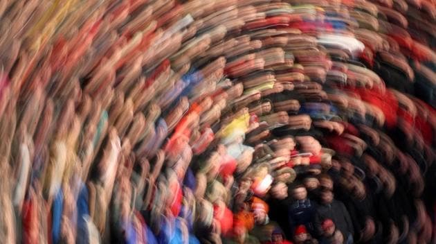 Fans during Sheffield United v/s AFC Bournemouth during the Soccer Football Premier League, at Sheffield, Britain. (Action Images / Reuters)