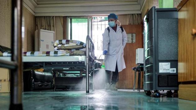 Nearly 65000 people in China are now infected with Covid-19, which is said to have emerged from a seafood and meat market in the provincial capital of Wuhan in December. (REUTERS) Nearly 65000 people in China are now infected with Covid-19, which is said to have emerged from a seafood and meat market in the provincial capital of Wuhan in December. (REUTERS)