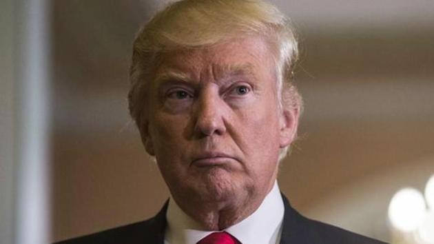 The image shows the president of United States of America, Donald Trump. (HT File Photo) The image shows the president of United States of America, Donald Trump. (HT File Photo)