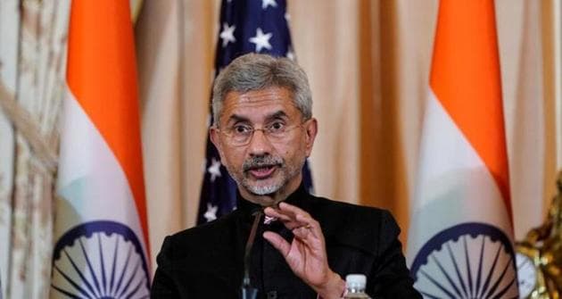 External Affairs Minister S Jaishankar told a senior US Senator that India will “settle” the Kashmir issue on its own(REUTERS)