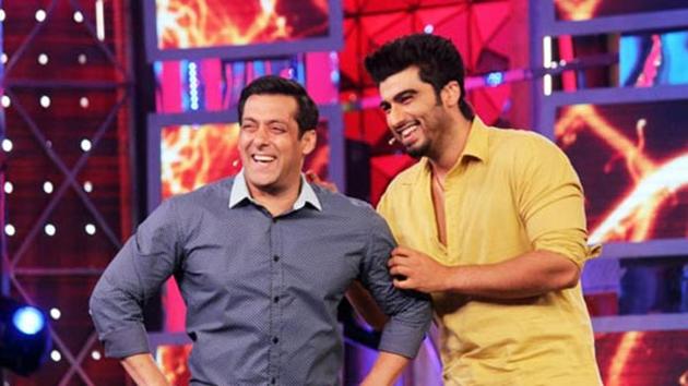 Arjun Kapoor promoting his film on Bigg Boss.