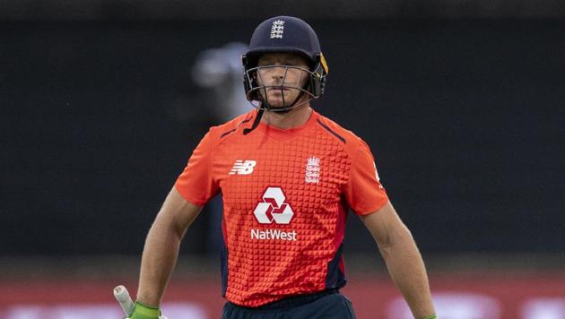 England's batsman Jos Buttler(AP)