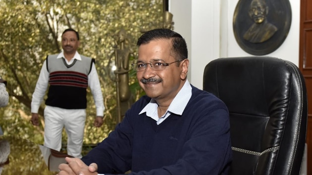 Arvind Kejriwal took charge as Chief Minister of Delhi on Monday. (Mohd Zakir/HT Photo) Arvind Kejriwal took charge as Chief Minister of Delhi on Monday. (Mohd Zakir/HT Photo)