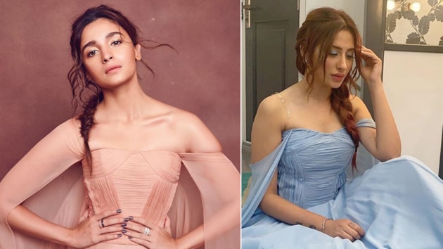 Interestingly, Mahira is not the first one to get inspired by Alia’s look, not too long ago we caught Rakul Preet Singh committing a similar sartorial sin.(INSTAGRAM)