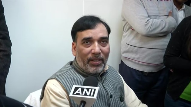 Delhi Minister and Aam Aadmi Party leader Gopal Rai said Monday that the party will launch a month-long membership drive on February 23.(ANI)