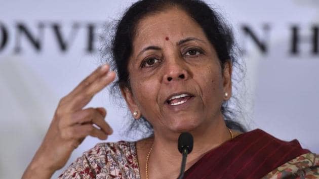 Nirmala Sitharaman said it is too early to talk about impact of coronavirus outbreak on Make-in-India initiative. (Sanjeev Verma/HT photo) Nirmala Sitharaman said it is too early to talk about impact of coronavirus outbreak on Make-in-India initiative. (Sanjeev Verma/HT photo)