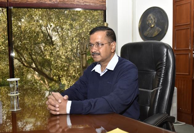 Delhi CM Arvind Kejriwal will not head any department in his third term (Mohd Zakir/HT PHOTO) Delhi CM Arvind Kejriwal will not head any department in his third term (Mohd Zakir/HT PHOTO)