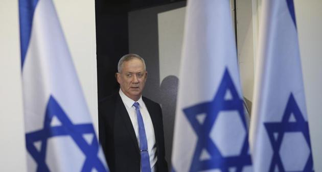 Benny Gantz is trying to unseat current PM Benjamin Netanyahu in the March 2 vote — Israel’s third consecutive parliamentary vote after two polls in 2019 failed to yield a conclusive result (AP) Benny Gantz is trying to unseat current PM Benjamin Netanyahu in the March 2 vote — Israel’s third consecutive parliamentary vote after two polls in 2019 failed to yield a conclusive result (AP)