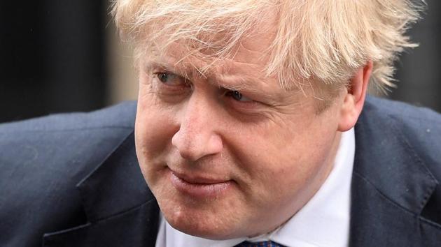 Johnson, 55, now lives with 31-year-old partner Carrie Symonds in the prime minister’s official residence, 10 Downing St.(REUTERS) Johnson, 55, now lives with 31-year-old partner Carrie Symonds in the prime minister’s official residence, 10 Downing St.(REUTERS)