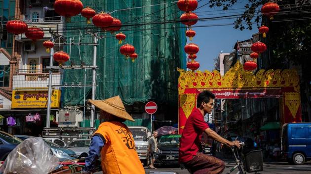 China and neighboring Myanmar agreed to expedite several projects designated as part of the pan-Eurasia Belt and Road Initiative in a sign of growing ties between both countries. (Bloomberg) China and neighboring Myanmar agreed to expedite several projects designated as part of the pan-Eurasia Belt and Road Initiative in a sign of growing ties between both countries. (Bloomberg)