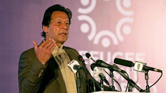 Pakistan's Prime Minister Imran Khan urged the UN to fulfil its commitments with the people of Kashmir .(Reuters image)