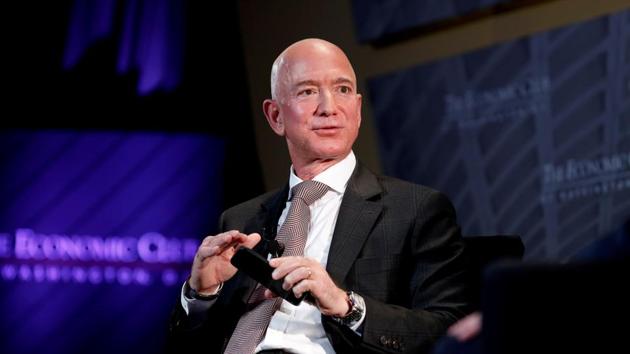 Bezos has often clashed with US President Donald Trump, who regularly attacks climate change activists, recently calling them “perennial prophets of doom.”(Reuters Photo)